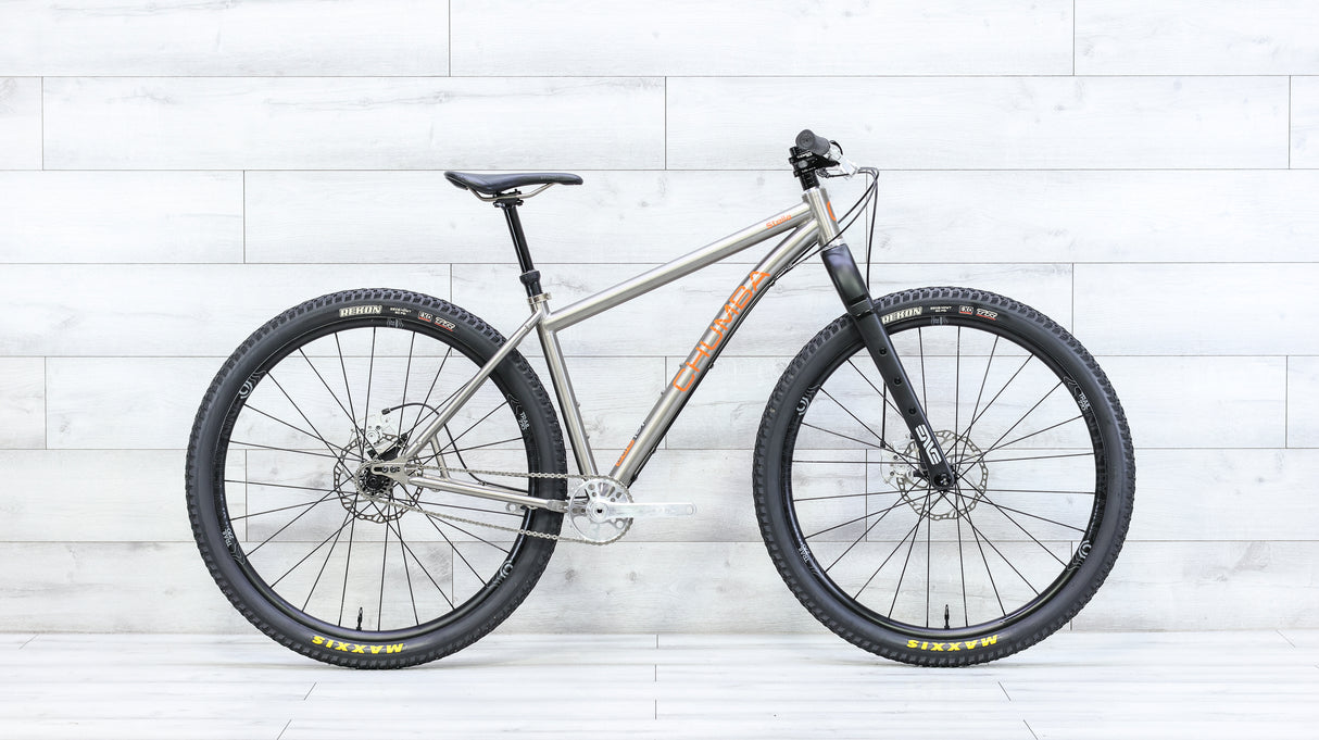 Chumba Stella Titanium Single Speed Mountain Bike - 2021, Medium