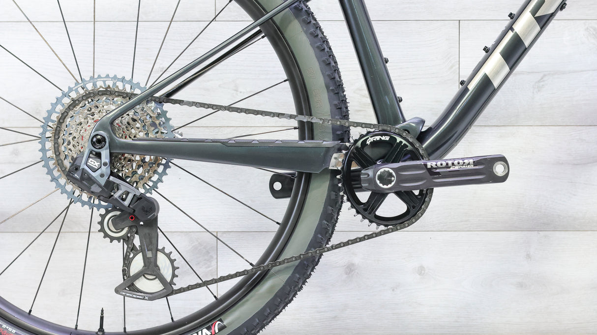 Trek Supercaliber 9.8 GX Transmission AXS Gen 1 Mountain Bike - 2023, Large