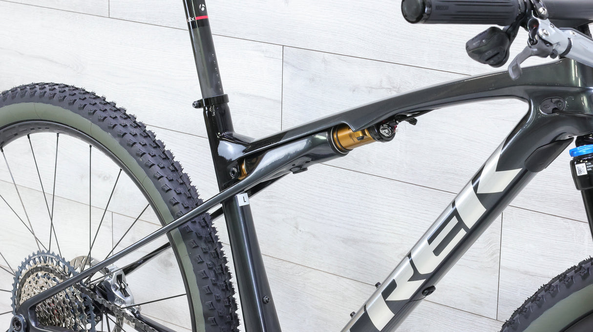 Trek Supercaliber 9.8 GX Transmission AXS Gen 1 Mountain Bike - 2023, Large