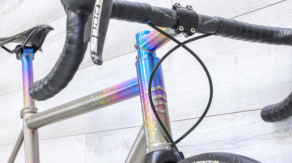 Firefly Titanium Road Red AXS Road Bike - 2020, Large