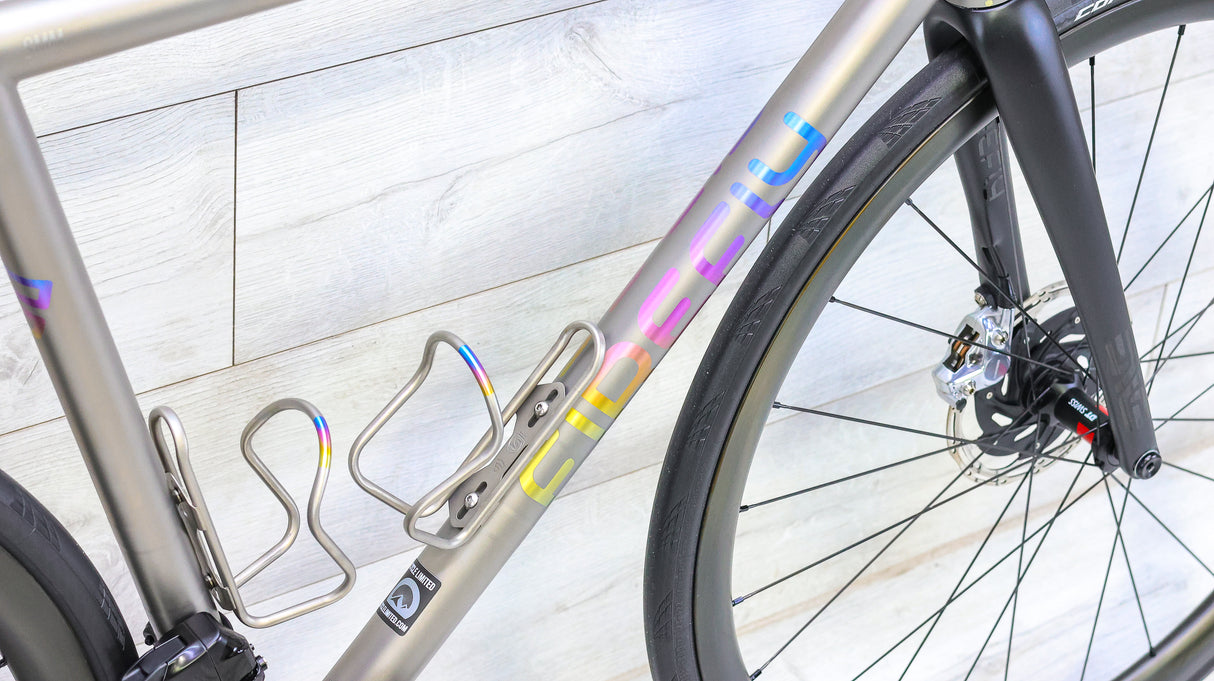 Firefly Titanium Road Red AXS Road Bike - 2020, Large