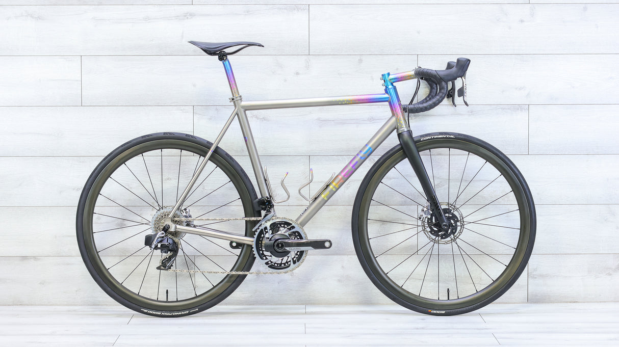 Firefly Titanium Road Red AXS Road Bike - 2020, Large