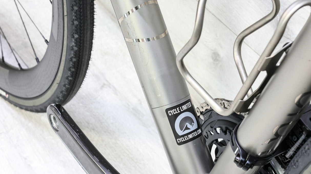 No. 22 Drifter X Red eTap AXS Titanium Gravel Bike - 2021, 56cm