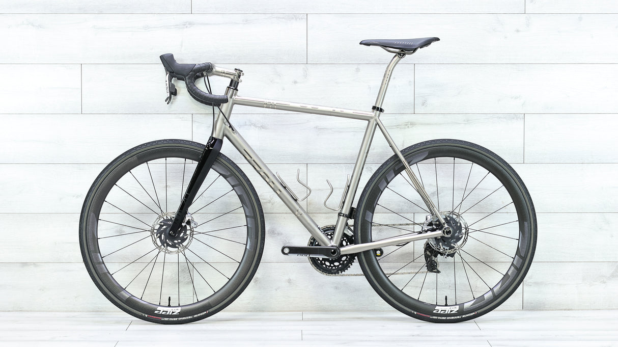 No. 22 Drifter X Red eTap AXS Titanium Gravel Bike - 2021, 56cm