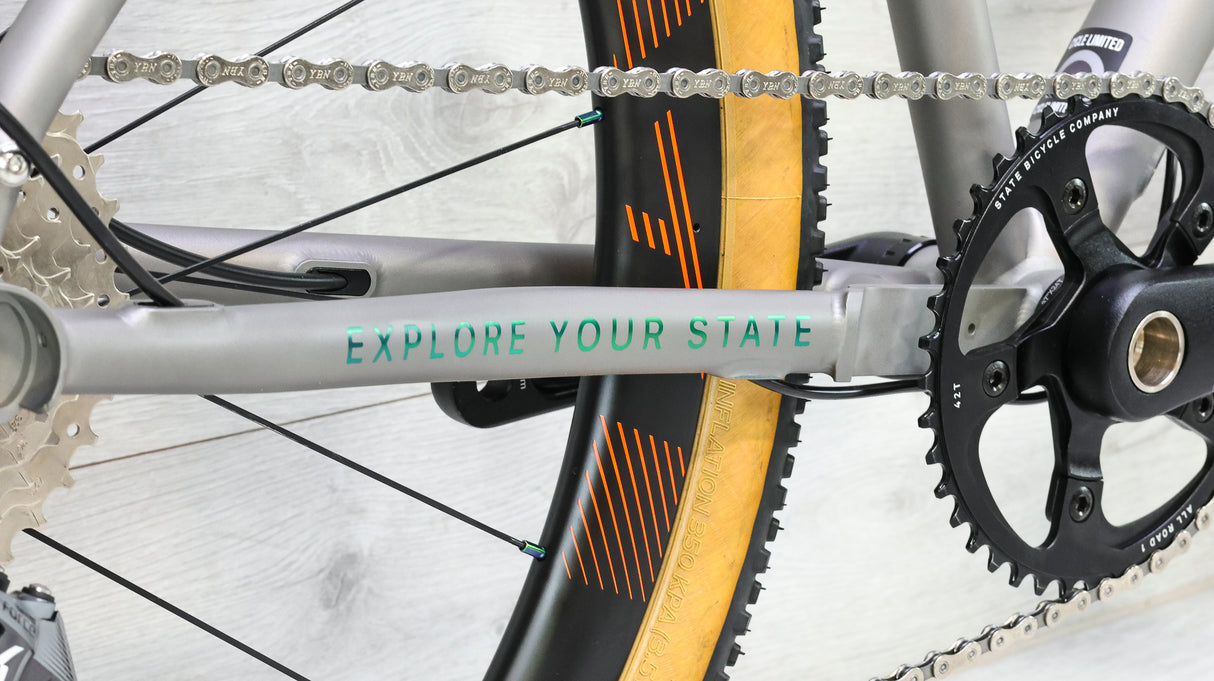State Bicycle Co. All-Road Titanium Gravel Bike - 2025, Small