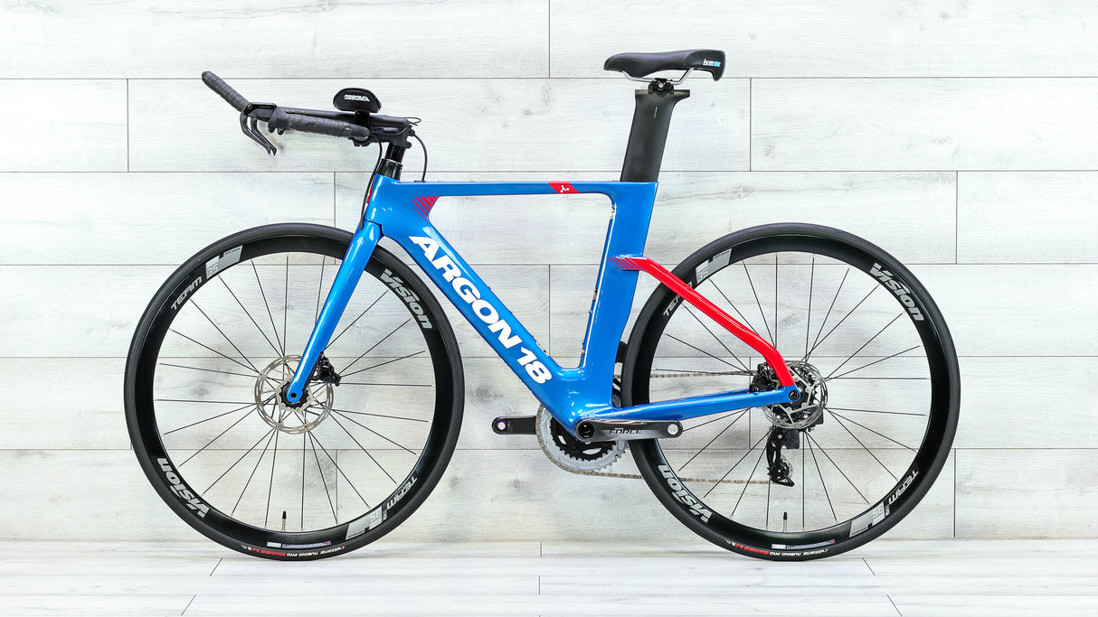 Argon 18 E-117 Tri Disc Force eTap AXS Triathlon Bike - 2023, Small
