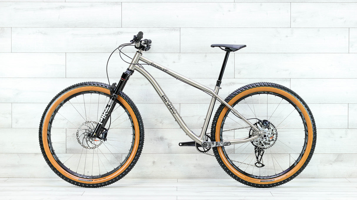 Binary Maniak GX AXS Titanium Mountain Bike - 2022, Large