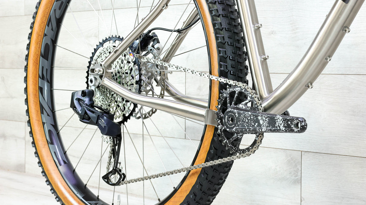 Binary Maniak GX AXS Titanium Mountain Bike - 2022, Large