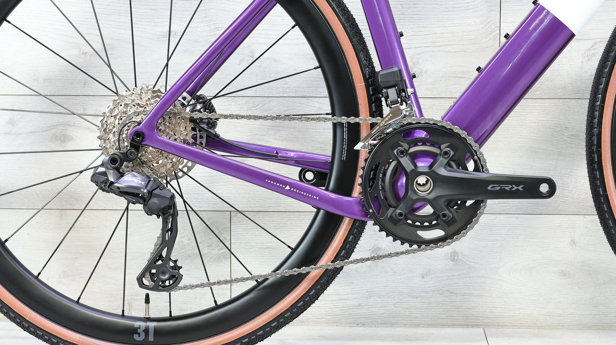 3T Exploro Primo GRX Di2 Grape Gravel Bike - 2026, Medium
