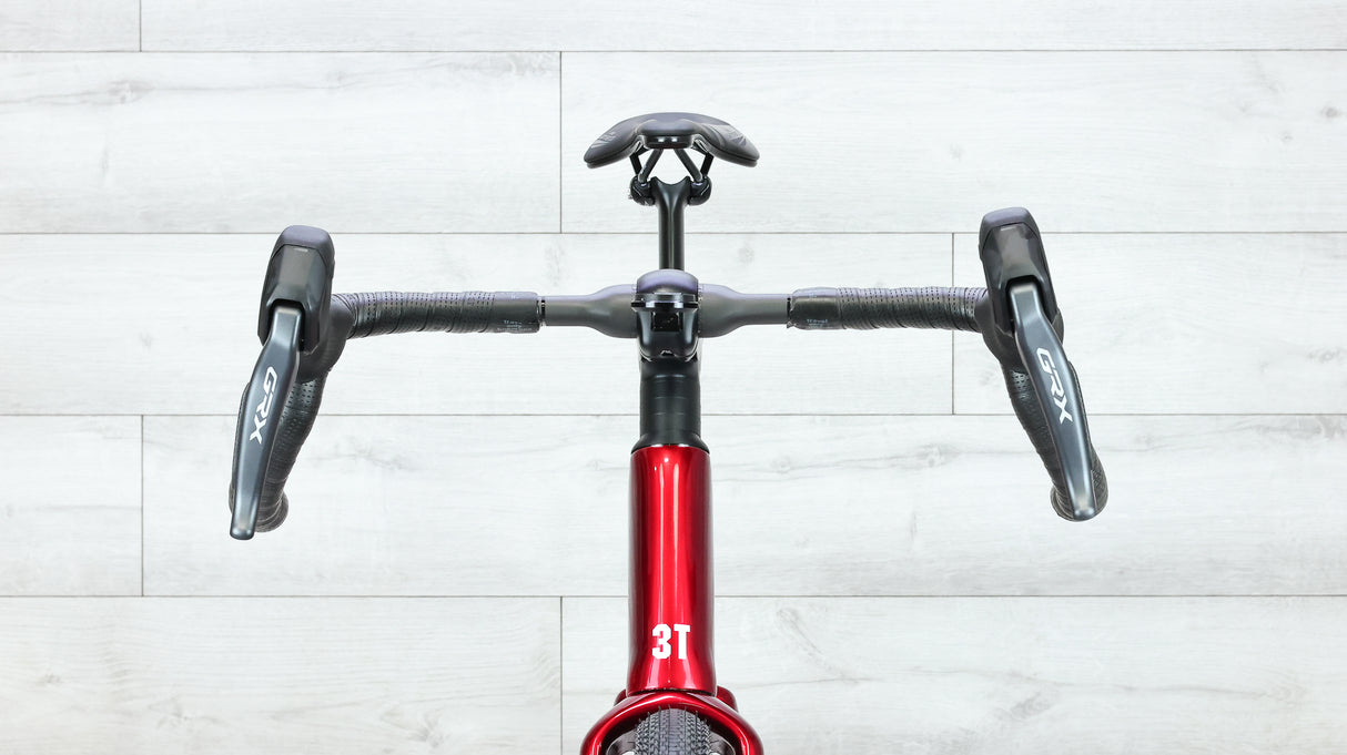 3T Racemax Italia GRX Di2 Rosso Gravel Bike - 2025, Small