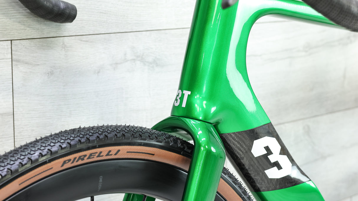 3T Racemax 2 Italia GRX Di2 Verde Gravel Bike - 2025, Large