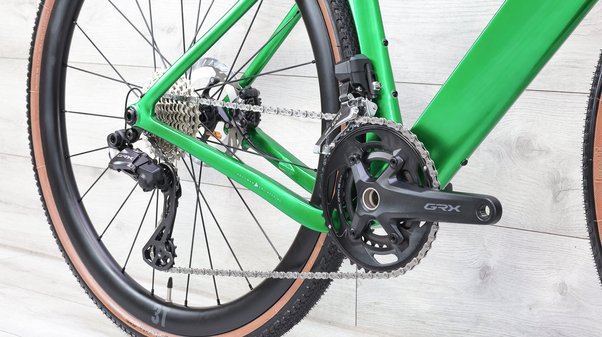 3T Racemax 2 Italia GRX Di2 Verde Gravel Bike - 2025, Large