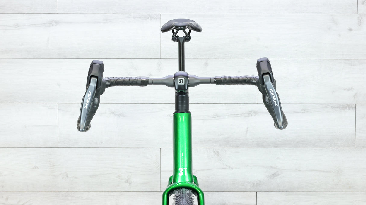 3T Racemax Italia GRX Di2 Verde Gravel Bike - 2025, Large