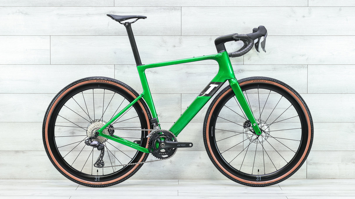 3T Racemax Italia GRX Di2 Verde Gravel Bike - 2025, Large