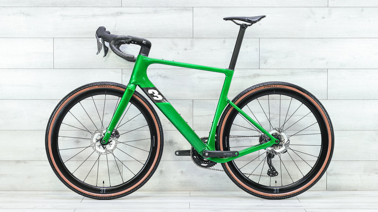 3T Racemax Italia GRX Di2 Verde Gravel Bike - 2025, Large