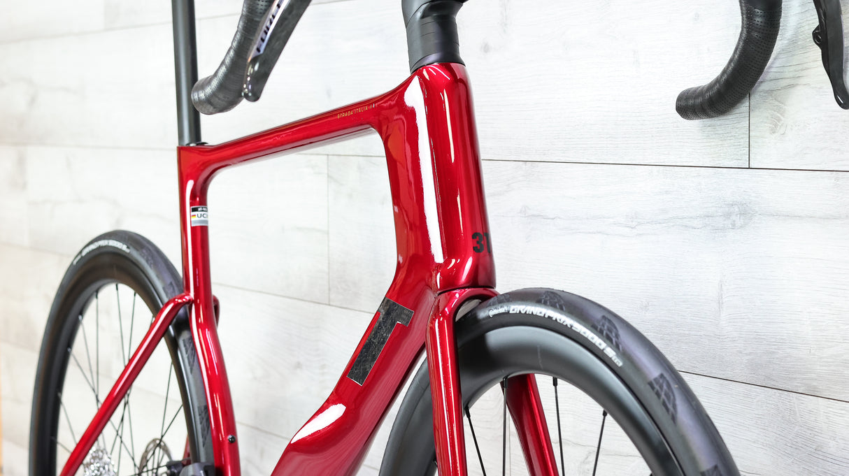 3T Strada Italia Force D2/E1 AXS Rosso Road Bike - 2026, X-Large