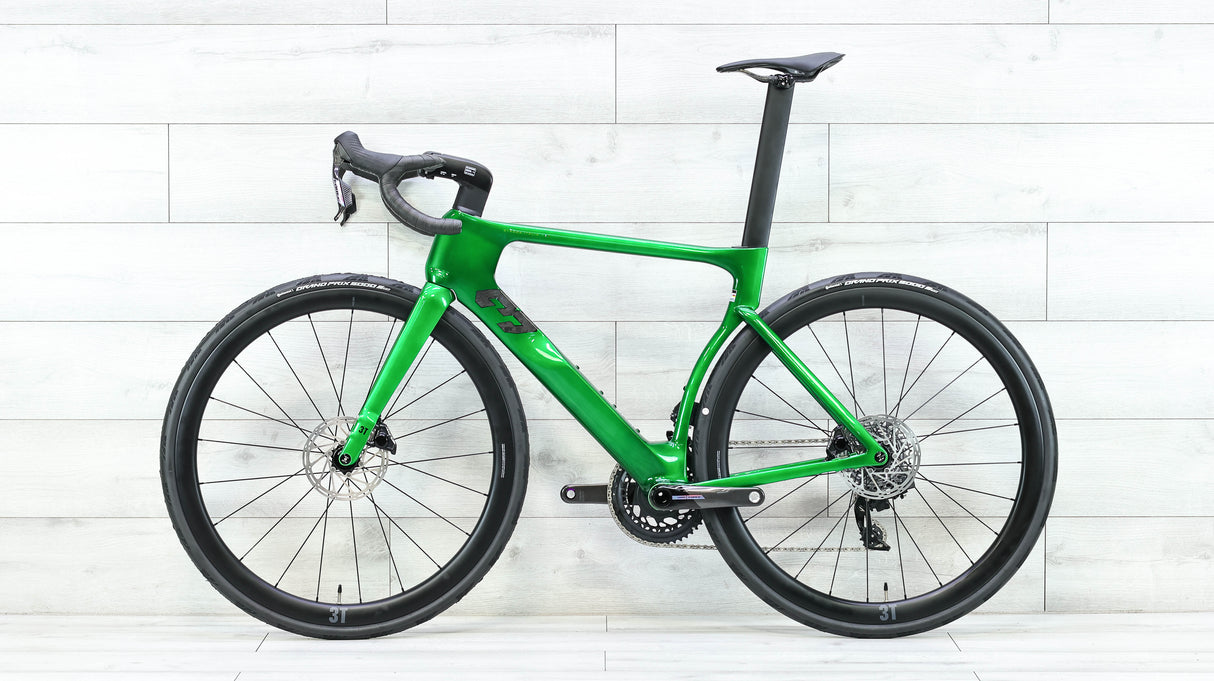 3T Strada Italia Force AXS Verde Gravel Bike - 2026, 51cm