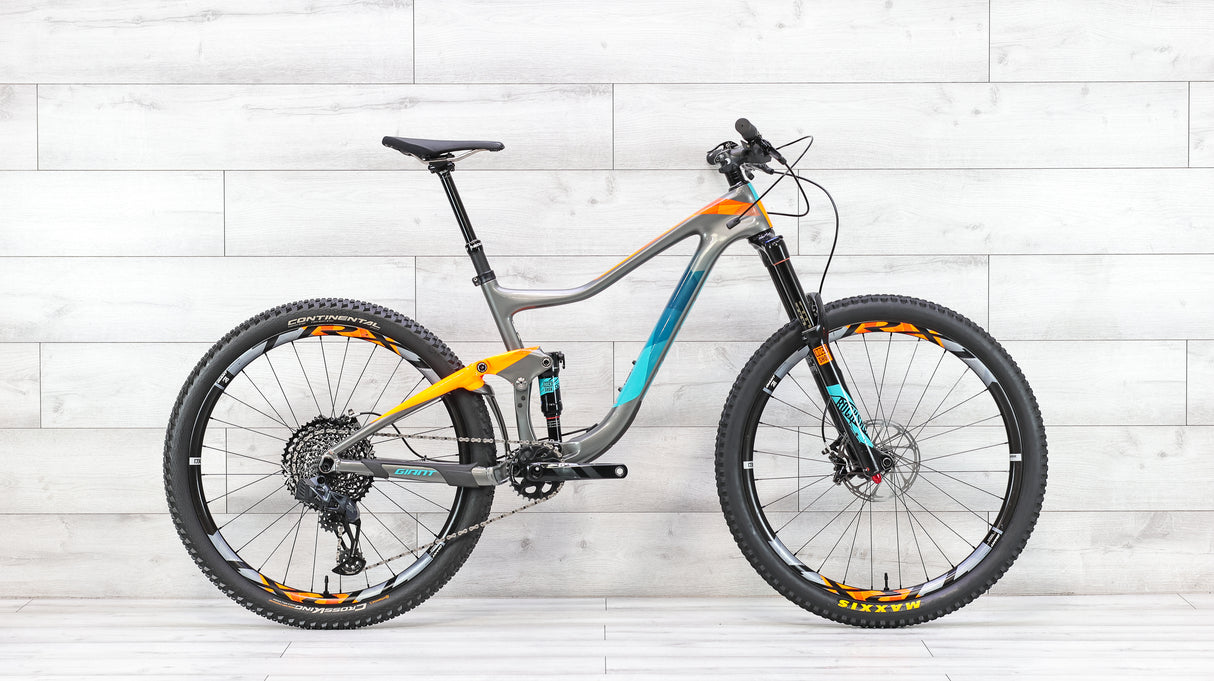 Giant Trance Advanced 2 GX AXS Mountain Bike - 2017, Medium