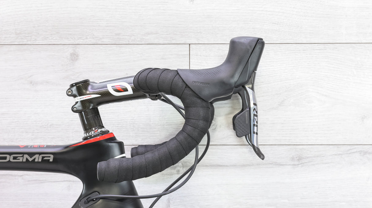 Pinarello F8 Disk Red eTap AXS Road Bike - 2021, 54cm