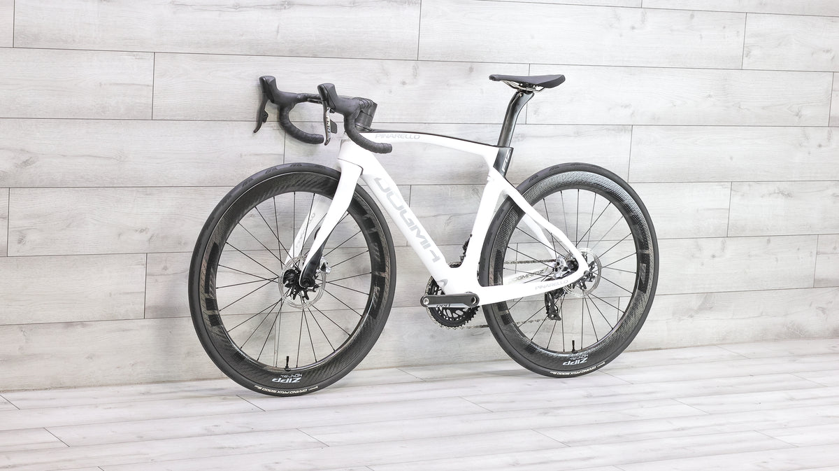 Pinarello Dogma F12 Disk Red eTap AXS w/Zipp 404 NSW Road Bike - 2021, 50cm