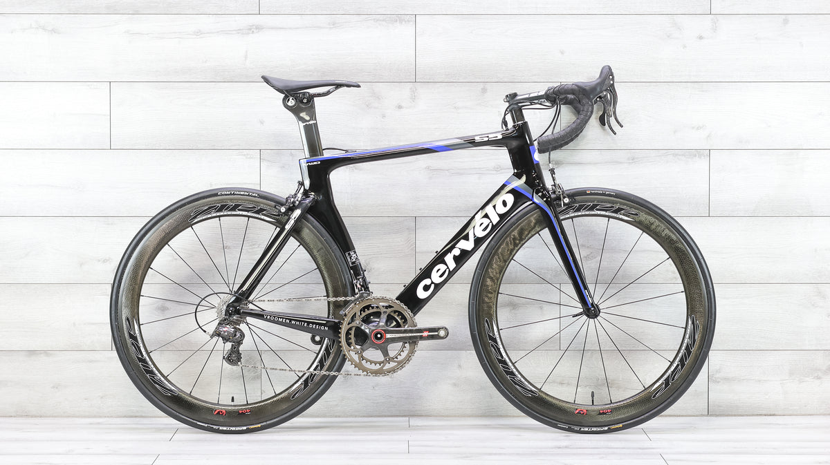 Cervelo S5 VWD Campagnolo Super Record Road Bike - 2012, 56cm