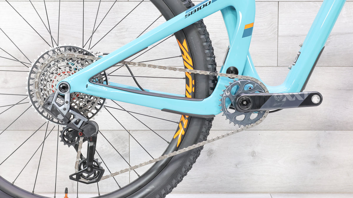 Yeti SB100 TURQ GX AXS T-Type Mountain Bike - 2019, Small