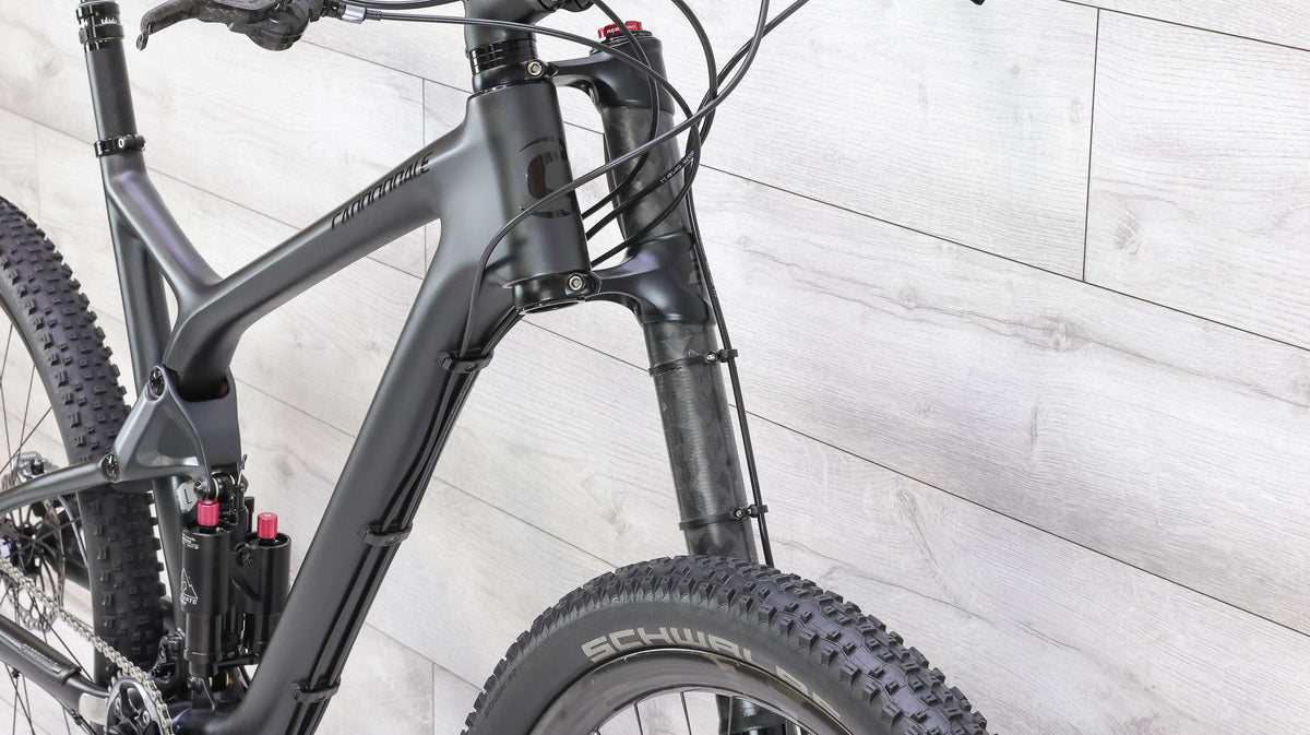 Cannondale Trigger Carbon Black Inc Mountain Bike - 2015, Large