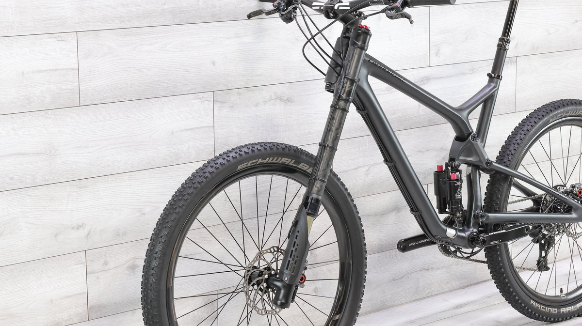 Cannondale Trigger Carbon Black Inc Mountain Bike - 2015, Large