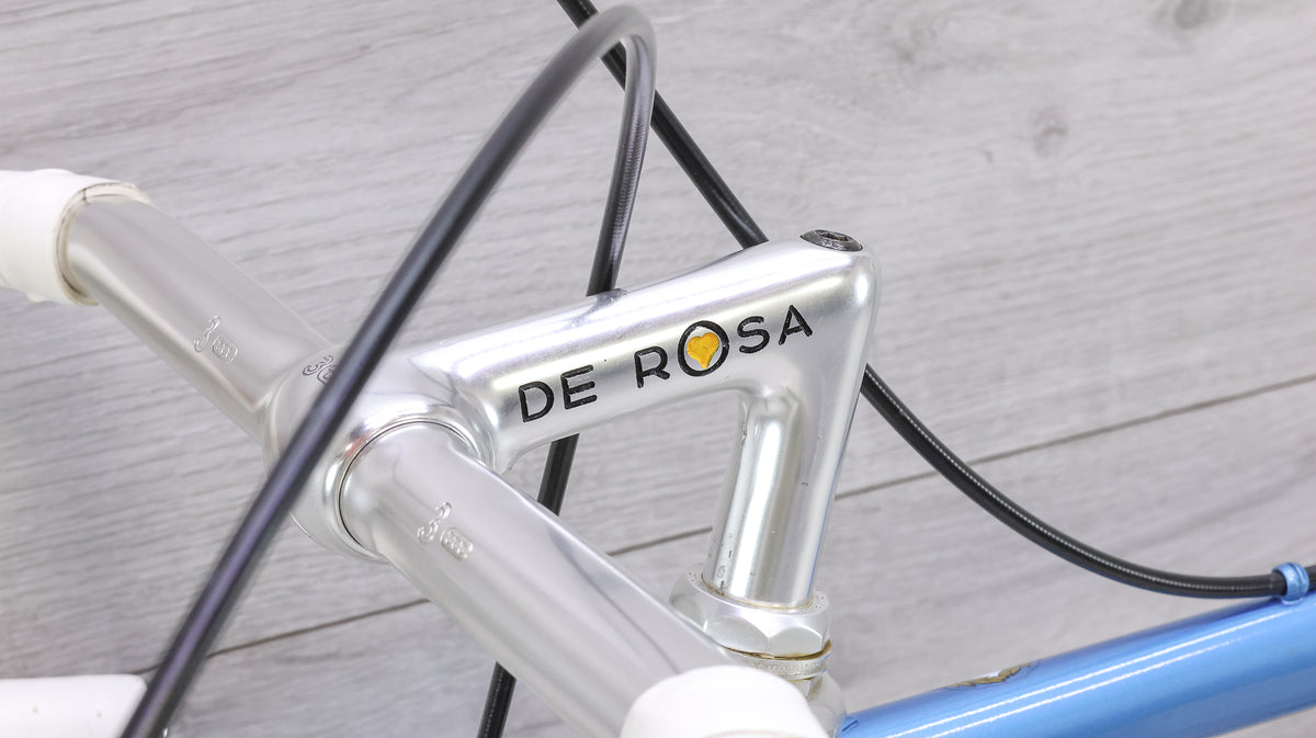 1980 De Rosa Linea Aerodinamica Vintage Steel Road Bike - 60cm