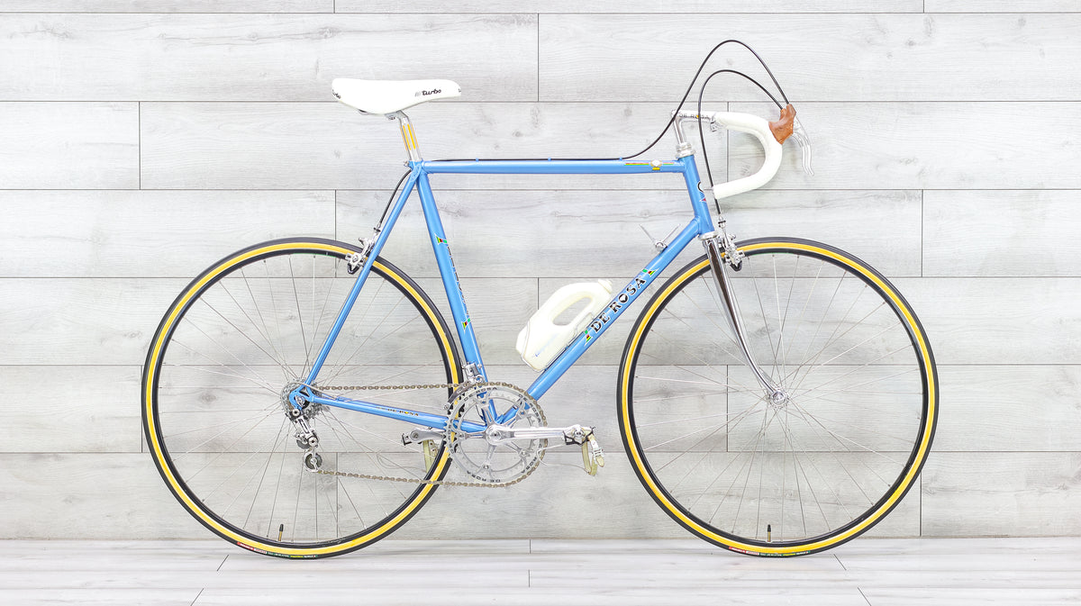 1980 De Rosa Linea Aerodinamica Vintage Steel Road Bike - 60cm