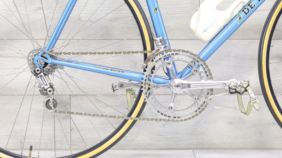 1980 De Rosa Linea Aerodinamica Vintage Steel Road Bike - 60cm