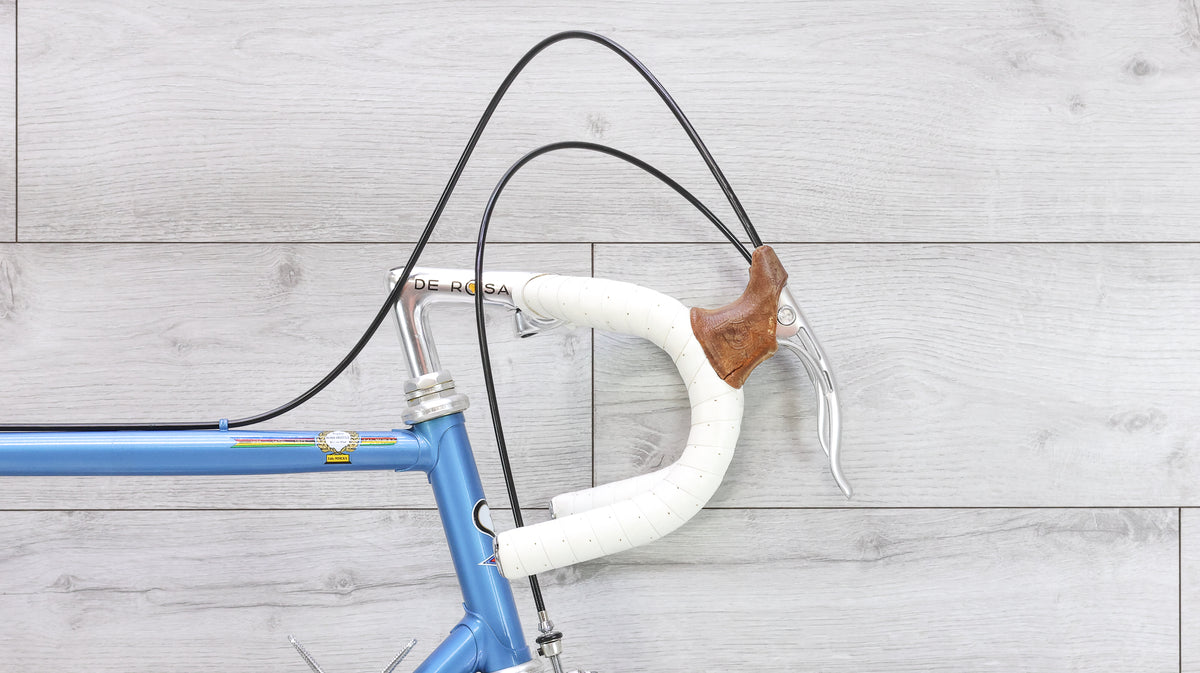 1980 De Rosa Linea Aerodinamica Vintage Steel Road Bike - 60cm