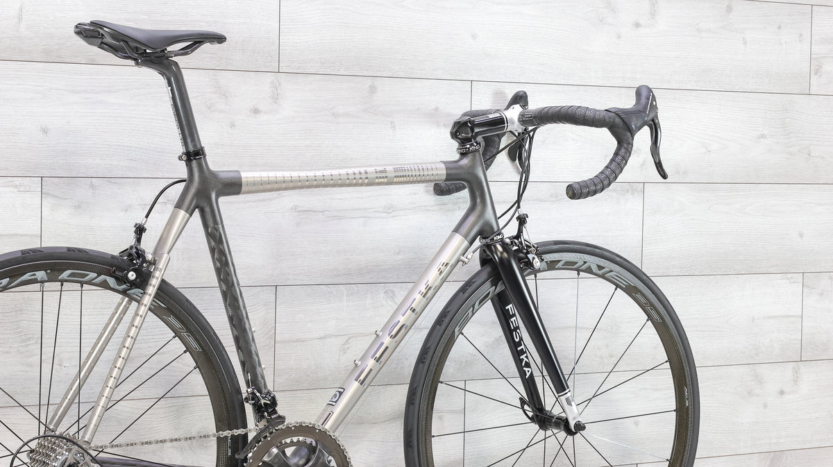 Festka Doppler Titanium Carbon Road Bike - 2015, 55cm