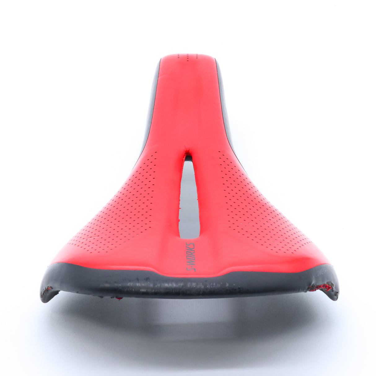 Specialized S-Works Phenom Carbon Rails Red Road Bike Saddle - 143mm
