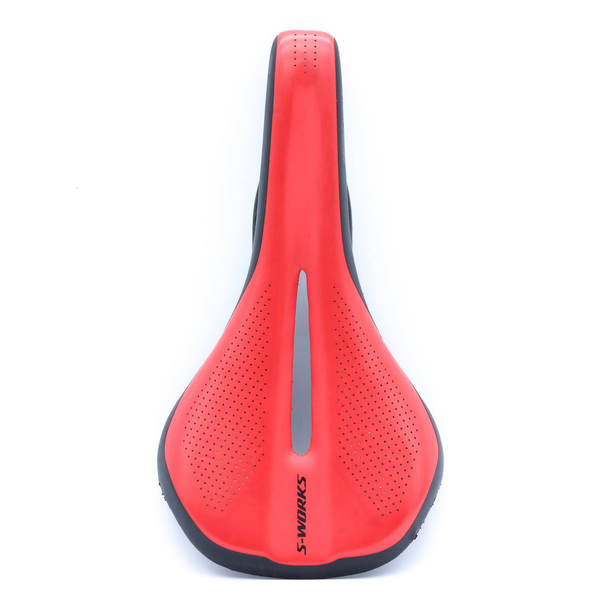 Specialized S-Works Phenom Carbon Rails Red Road Bike Saddle - 143mm
