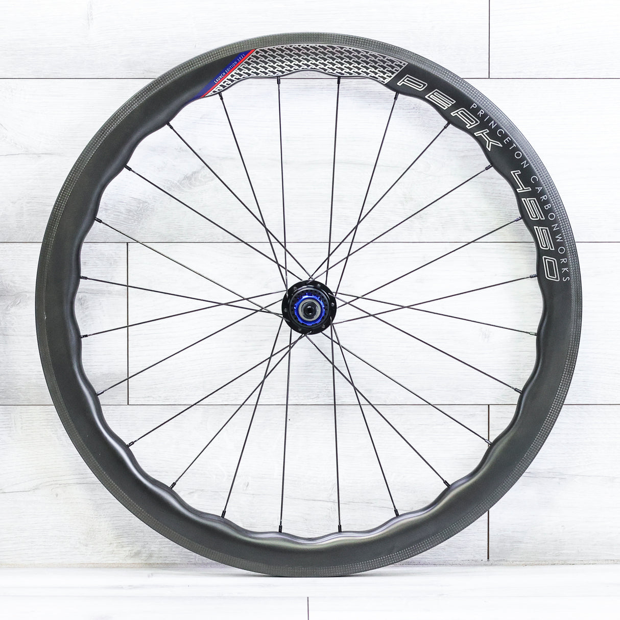 Princeton CarbonWorks Peak 4550 With Tune Hubs Carbon Rim Wheelset - 700c, Tubeless, Rim Brake, Shimano HG 10/11/12-Speed