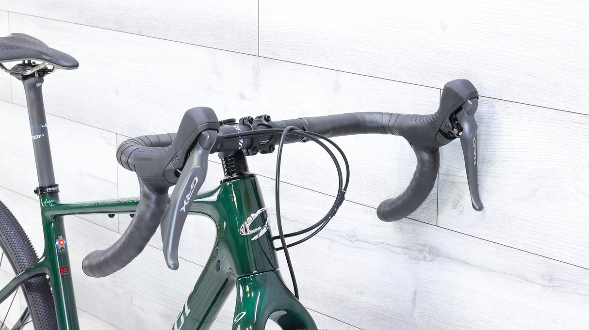 Niner ORE 9 RDO - 4 Star Shimano GRX 800 Gravel Bike - Transparent Green