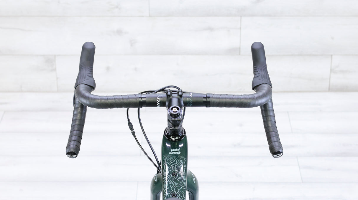 Niner ORE 9 RDO - 4 Star Shimano GRX 800 Gravel Bike - Transparent Green