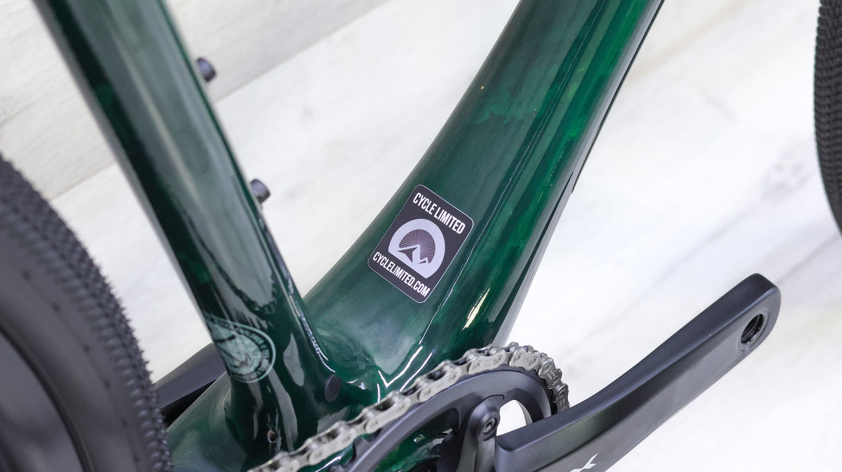 Niner ORE 9 RDO - 4 Star Shimano GRX 800 Gravel Bike - Transparent Green