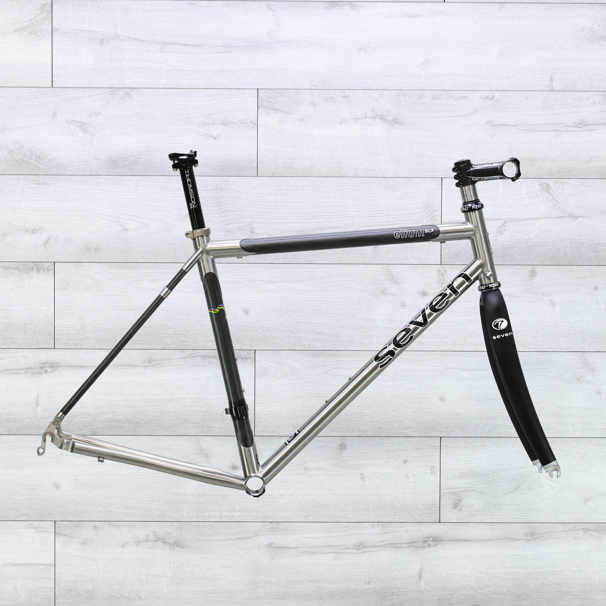 Seven Cycles Elium SLX Titanium/Carbon Road Bike Frameset - 2015, 54cm