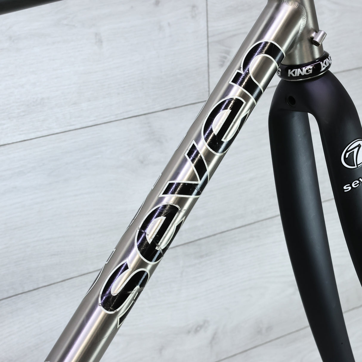 Seven Cycles Elium SLX Titanium/Carbon Road Bike Frameset - 2015, 54cm