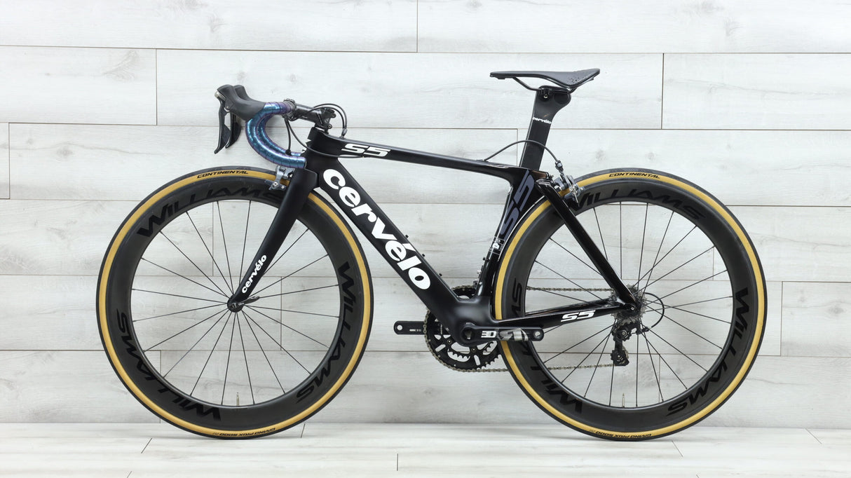 Bicicleta de carretera Cervelo S5 2016 - 48 cm