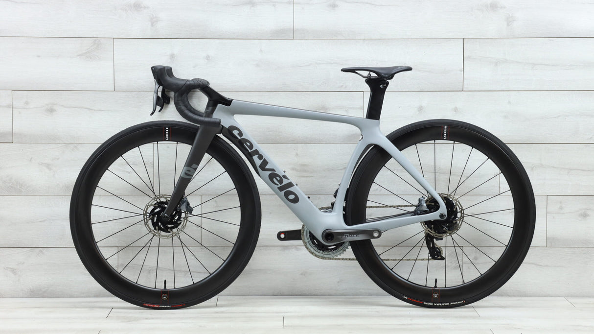 Bicicleta de carretera Cervelo S5 Force eTap AXS 2020 con disco - 48 cm