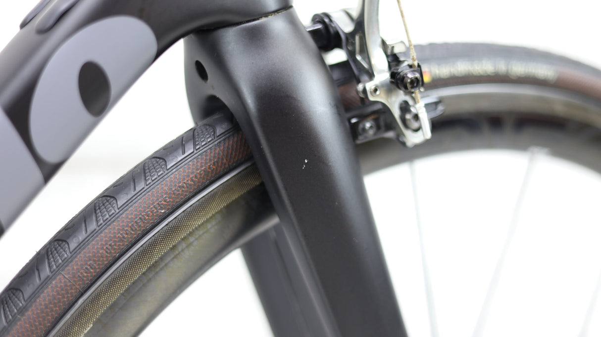 Bicicleta de carretera eTap roja Cervelo R3 2017 - 56 cm