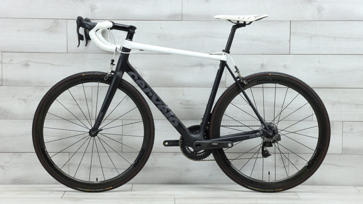 Bicicleta de carretera eTap roja Cervelo R3 2017 - 56 cm