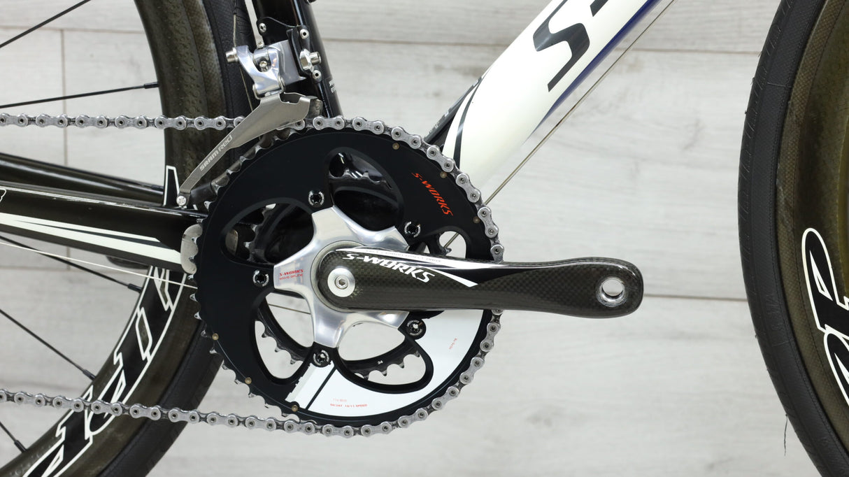 Bicicleta de carretera Specialized S-Works Tarmac SL3 Saxo Bank Edition 2010 - 56 cm
