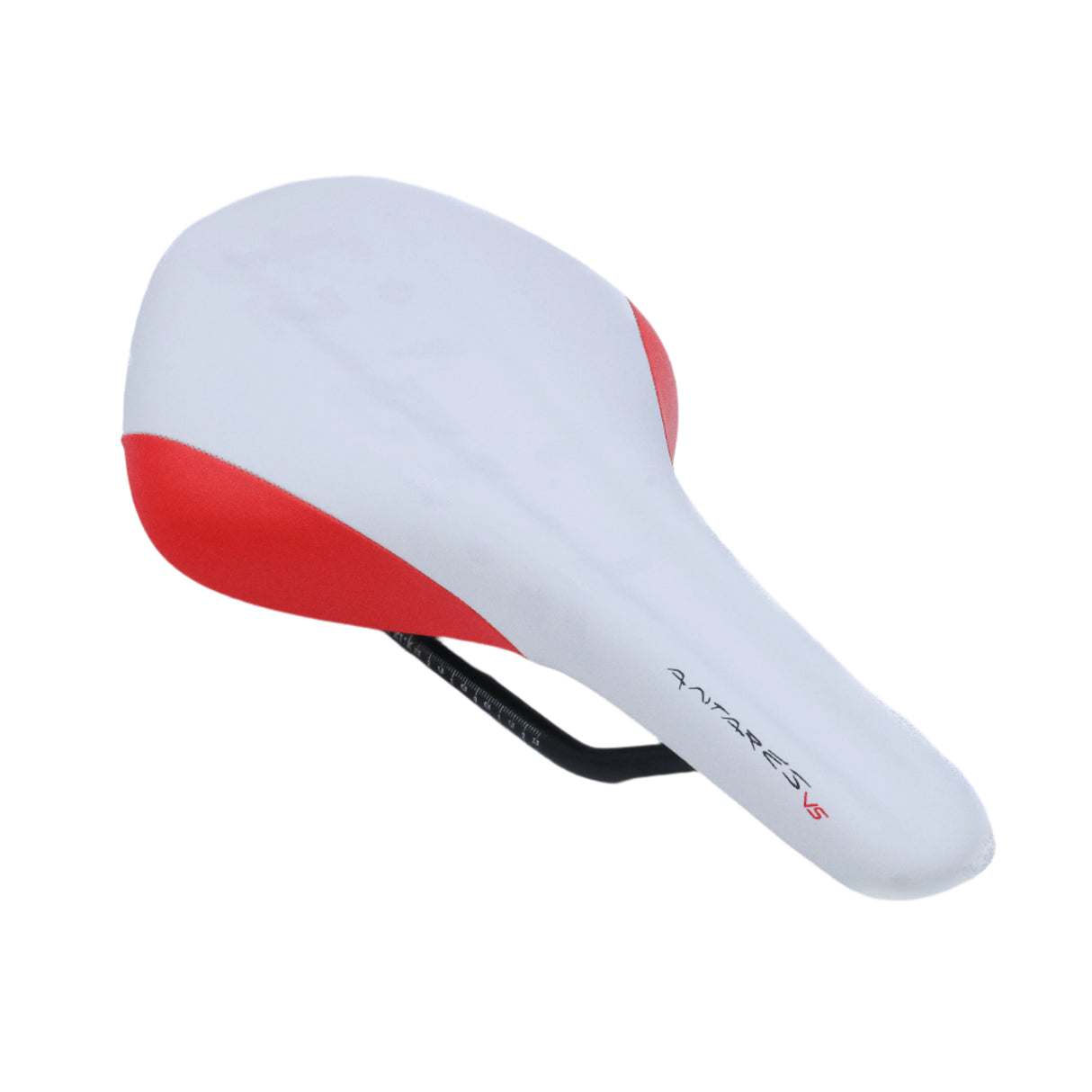 Fizik Antares VS Red/White Road Bike Saddle S-Alloy Rails - 140mm