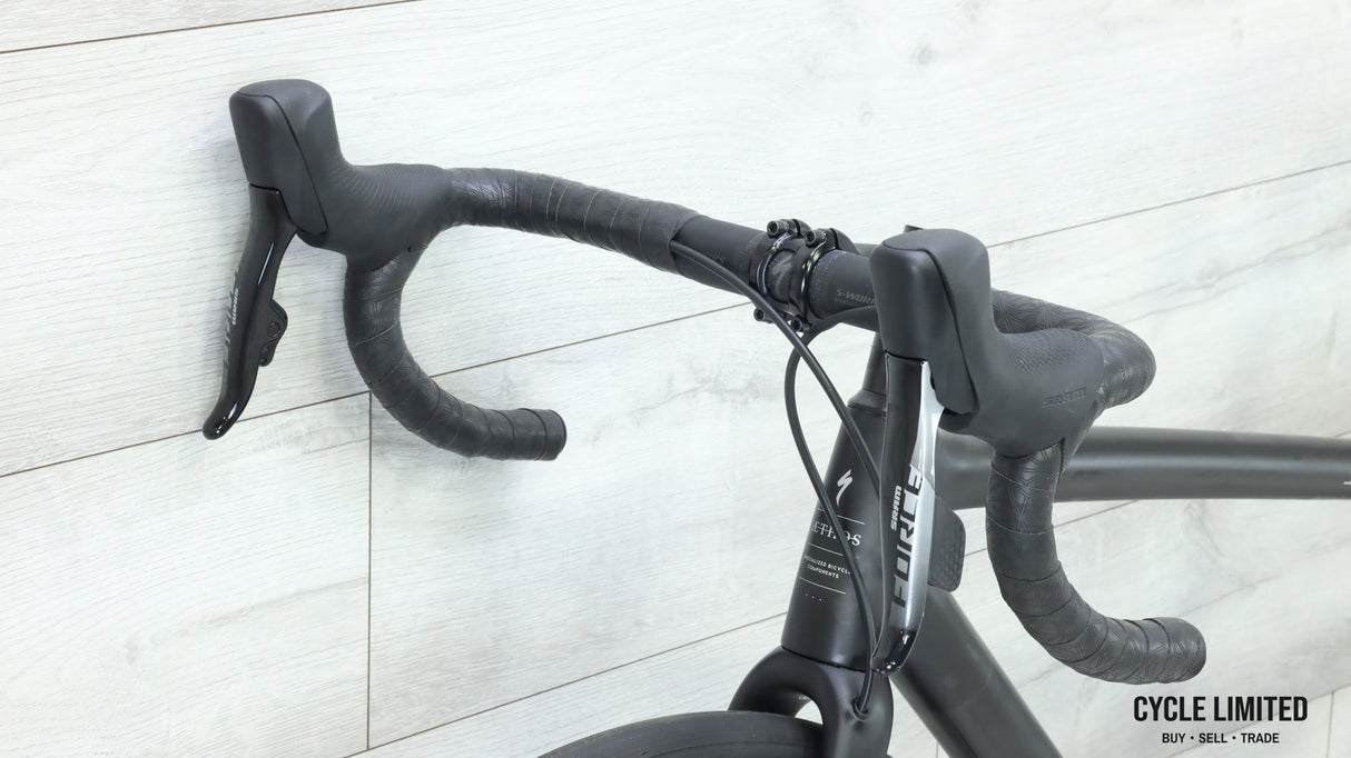 2023 Specialized Aethos Pro SRAM Force eTap AXS Road Bike - 52cm