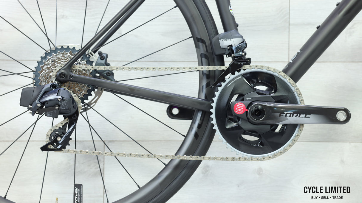 2023 Specialized Aethos Pro SRAM Force eTap AXS Road Bike - 52cm