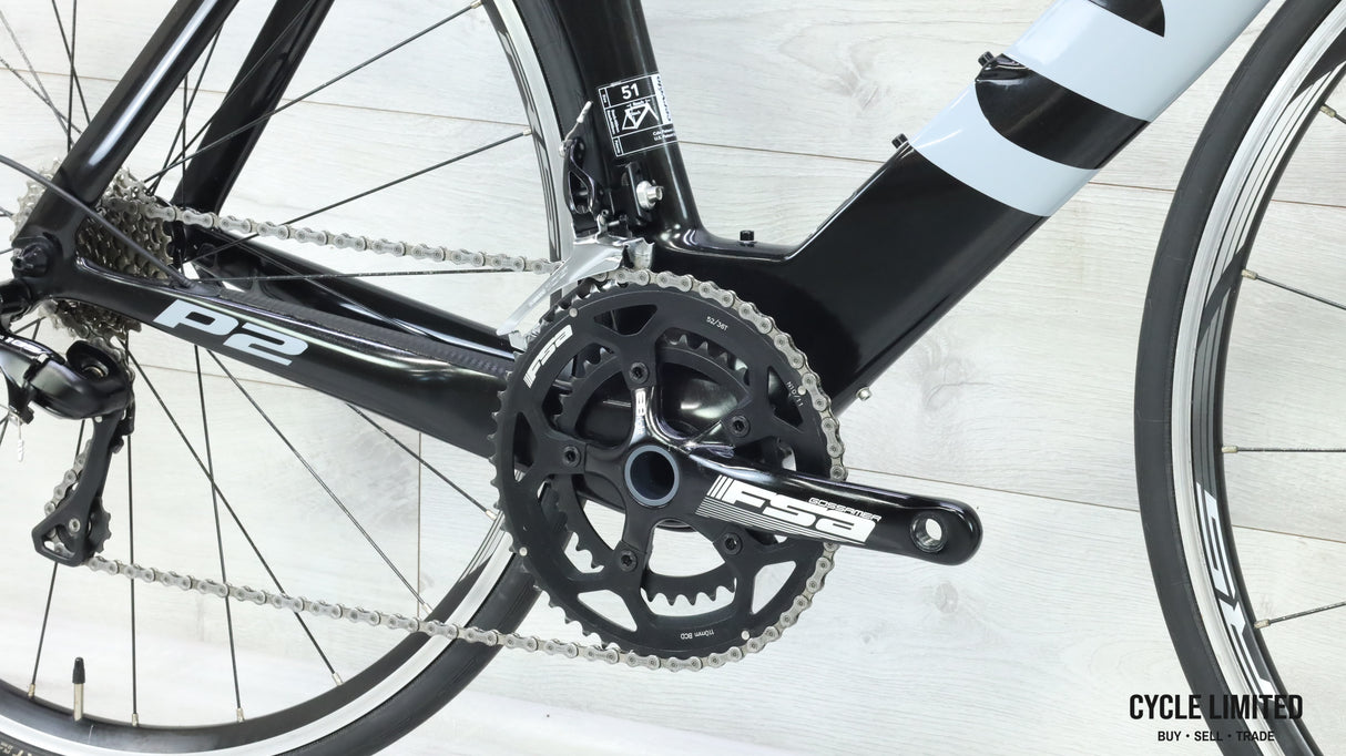 2017 Cervelo P2 Triathlon Bike - 51cm